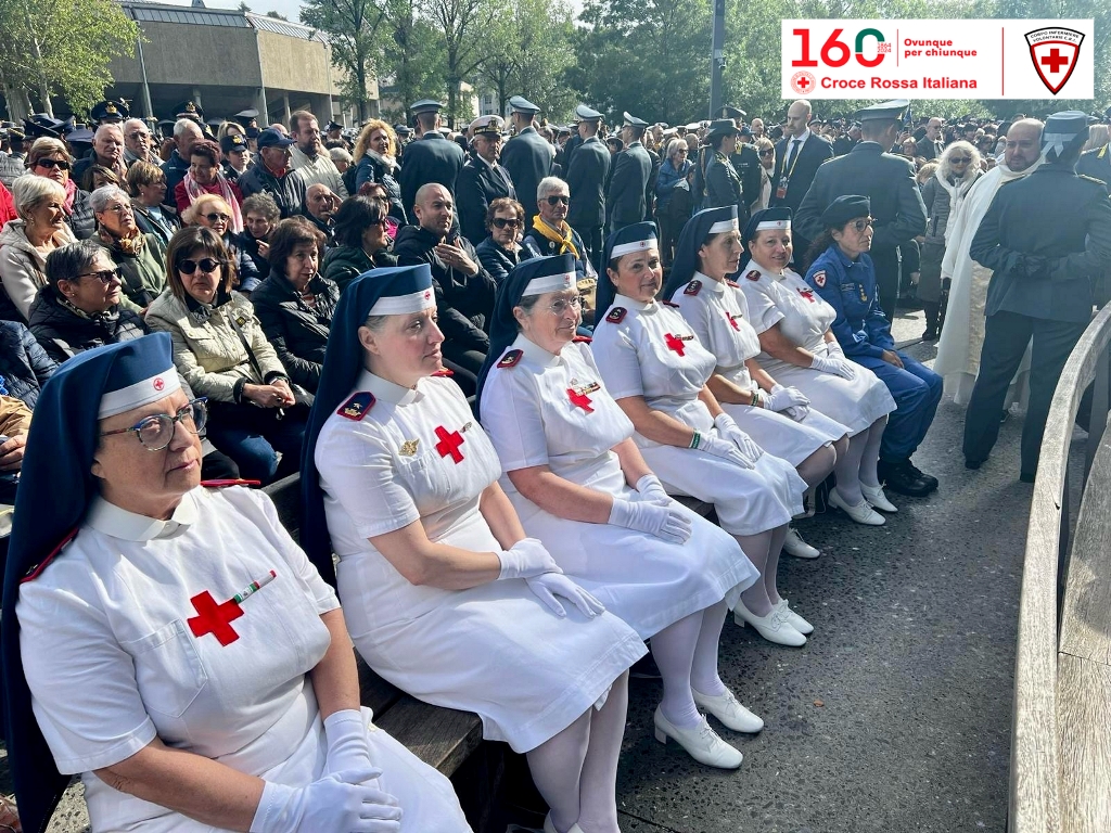 CRI – Le infermiere volontarie al Pellegrinaggio militare a Lourdes 2024 4