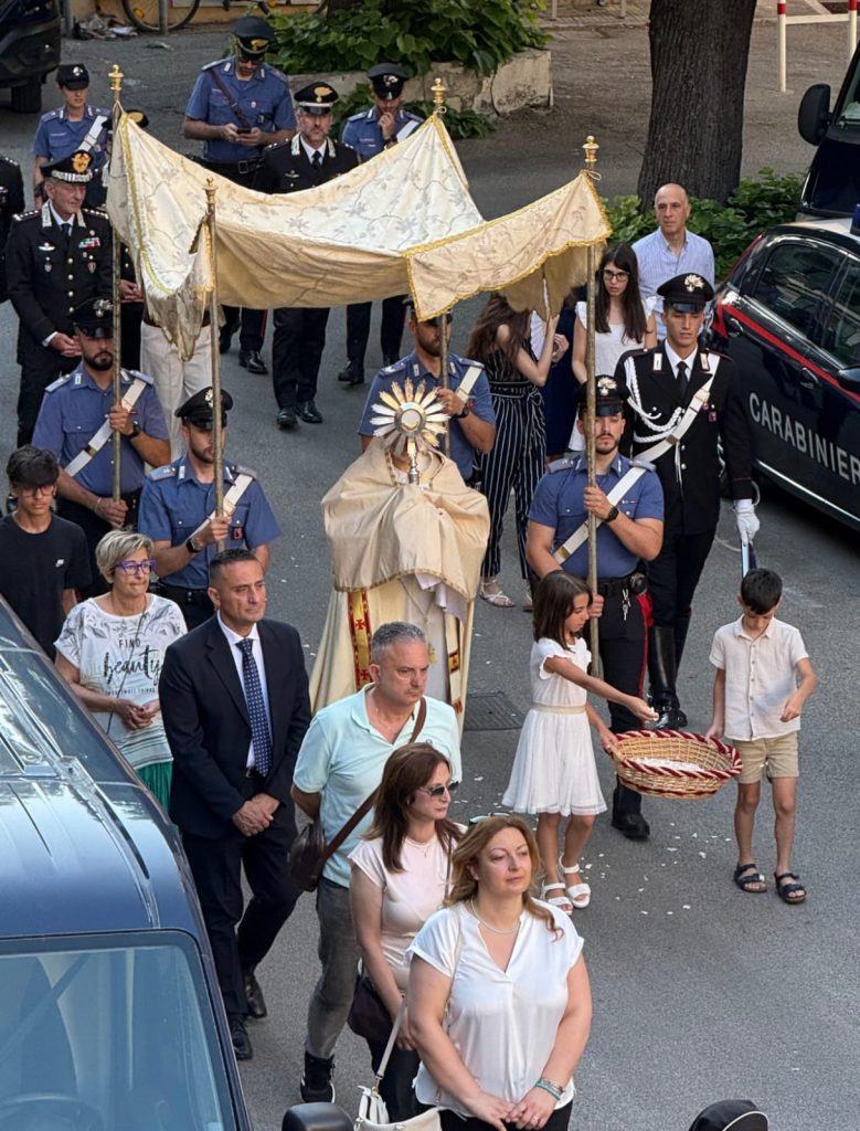Corpus Domini nella Caserma Podgora a Trastevere
