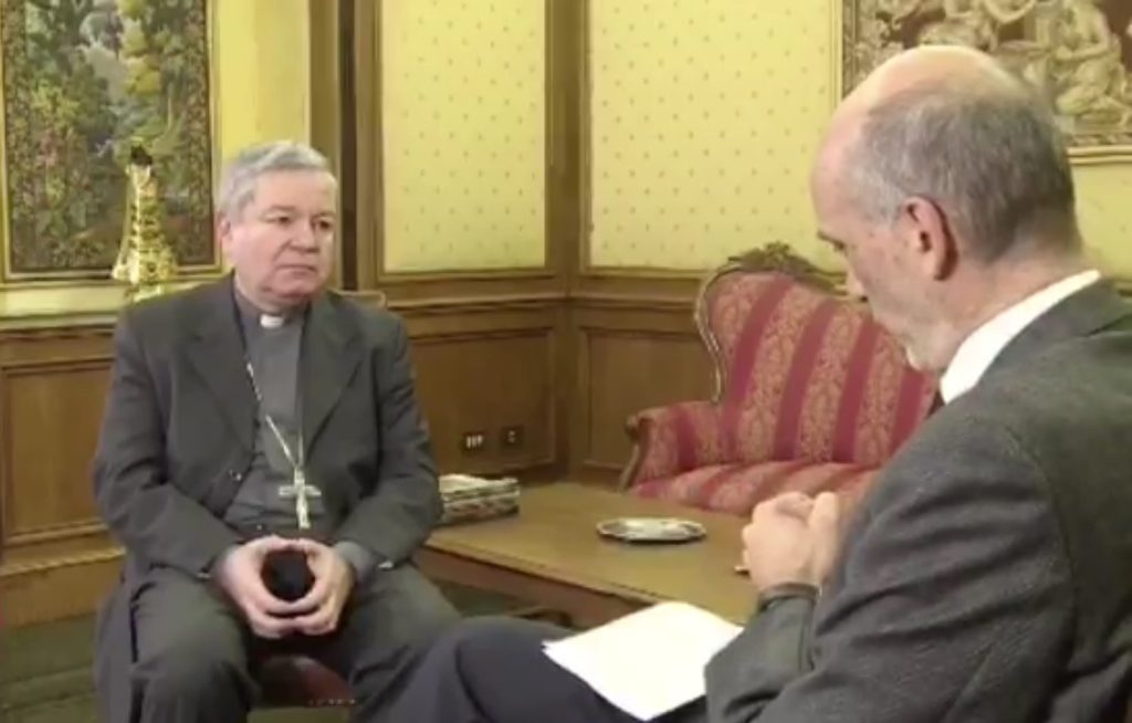 Covid 19 – Intervista del Tg2 all’Arcivescovo