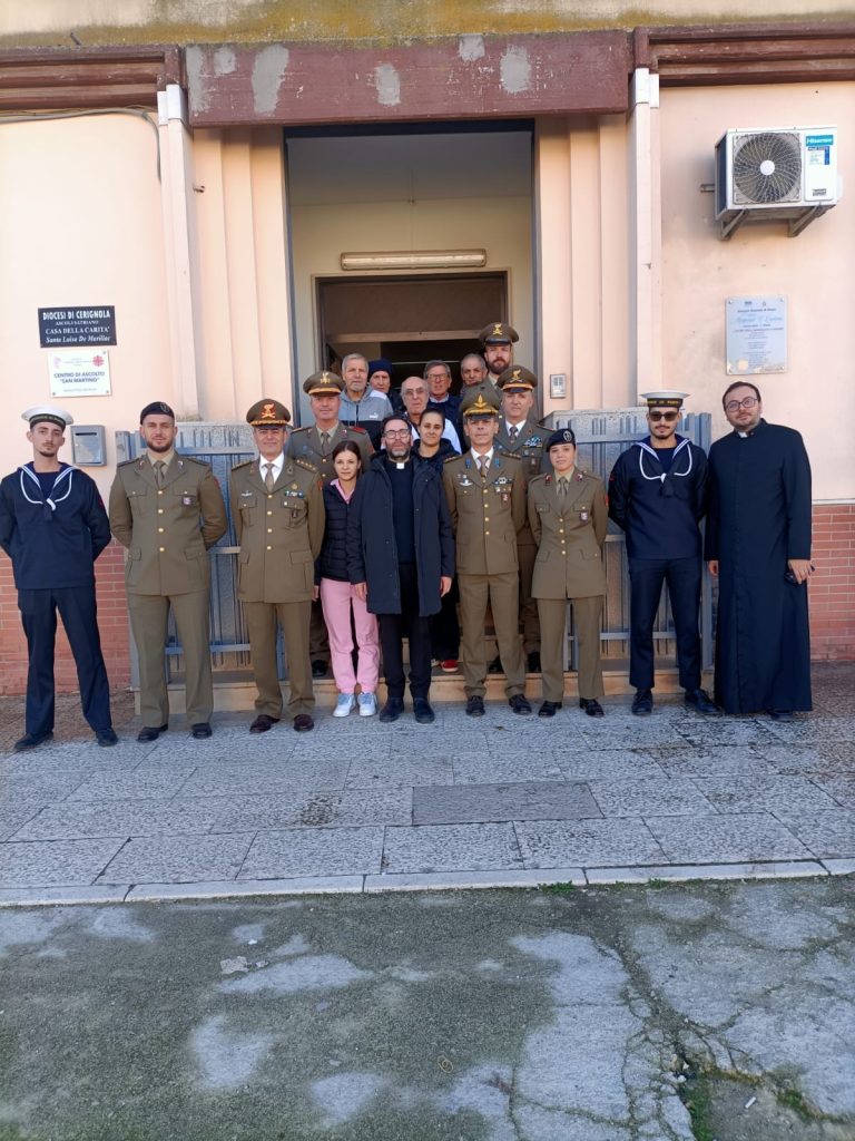 Foggia – Il “contributo” dei militari alla Caritas Diocesana di Cerignola 8