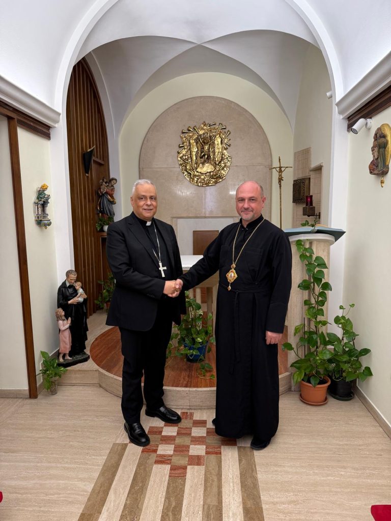 Incontro con Sua Eccellenza Reverendissima Bohdan Manyshyn di mons. Saba