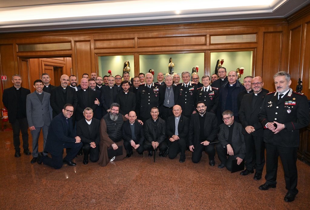 Incontro dei cappellani dell’Arma al Comando generale 2024