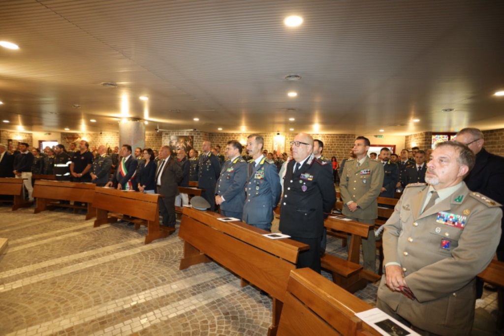 L’Aquila – Celebrazione di San Matteo con il card. Petrocchi alla Scuola Ispettori GdF 2