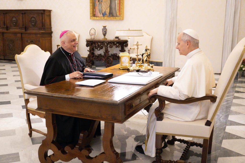 L’Ordinario in udienza privata dal Papa 05-01-2026