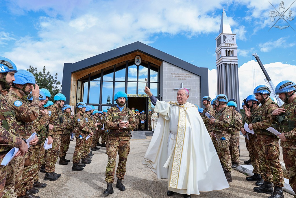 Libano, l’Ordinario Militare Messa nella base “Millevoi”