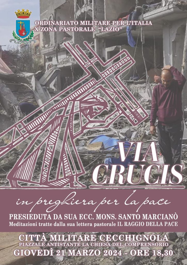 Locandina Via Crucis 2024