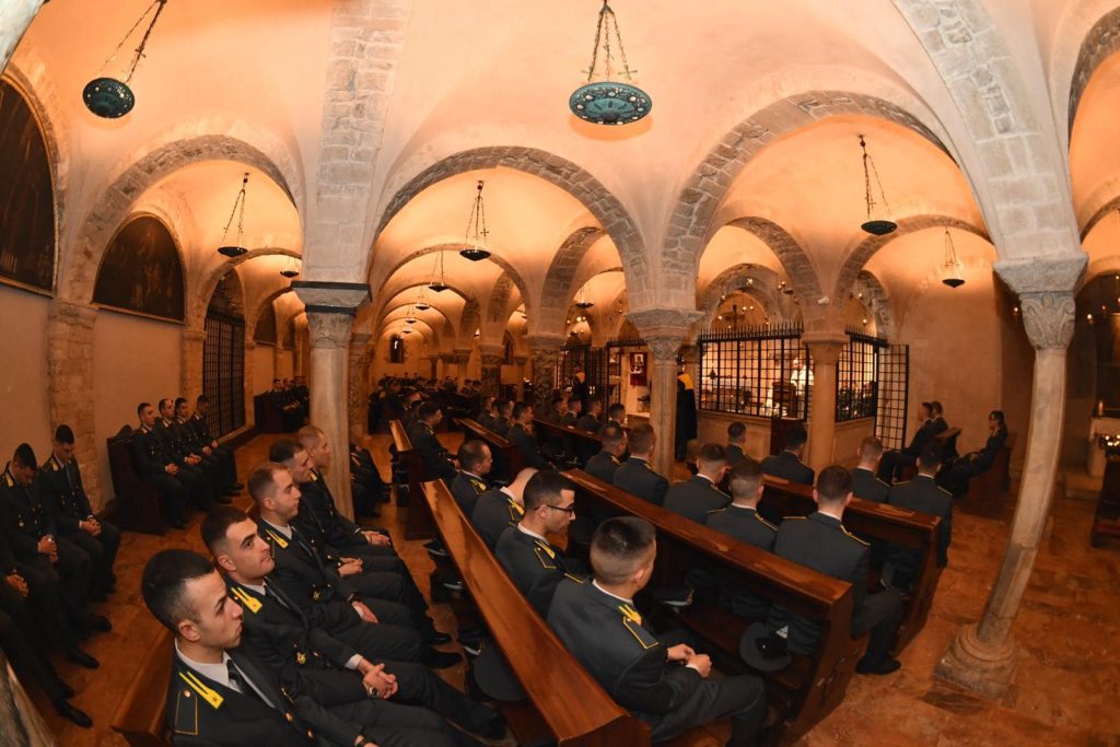 Pellegrinaggio degli allievi finanzieri mare al “santo dei mari” 2