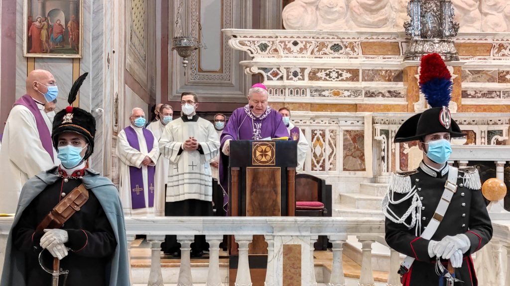 Precetto Sassari Pasqua 2021