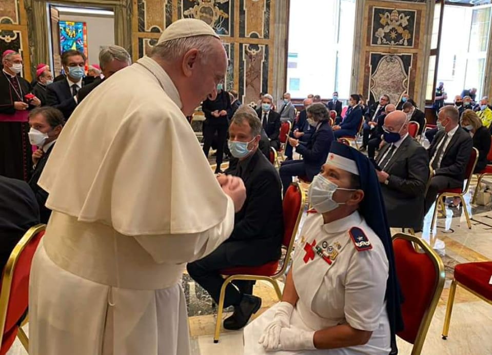 Scarcella udienza Papa