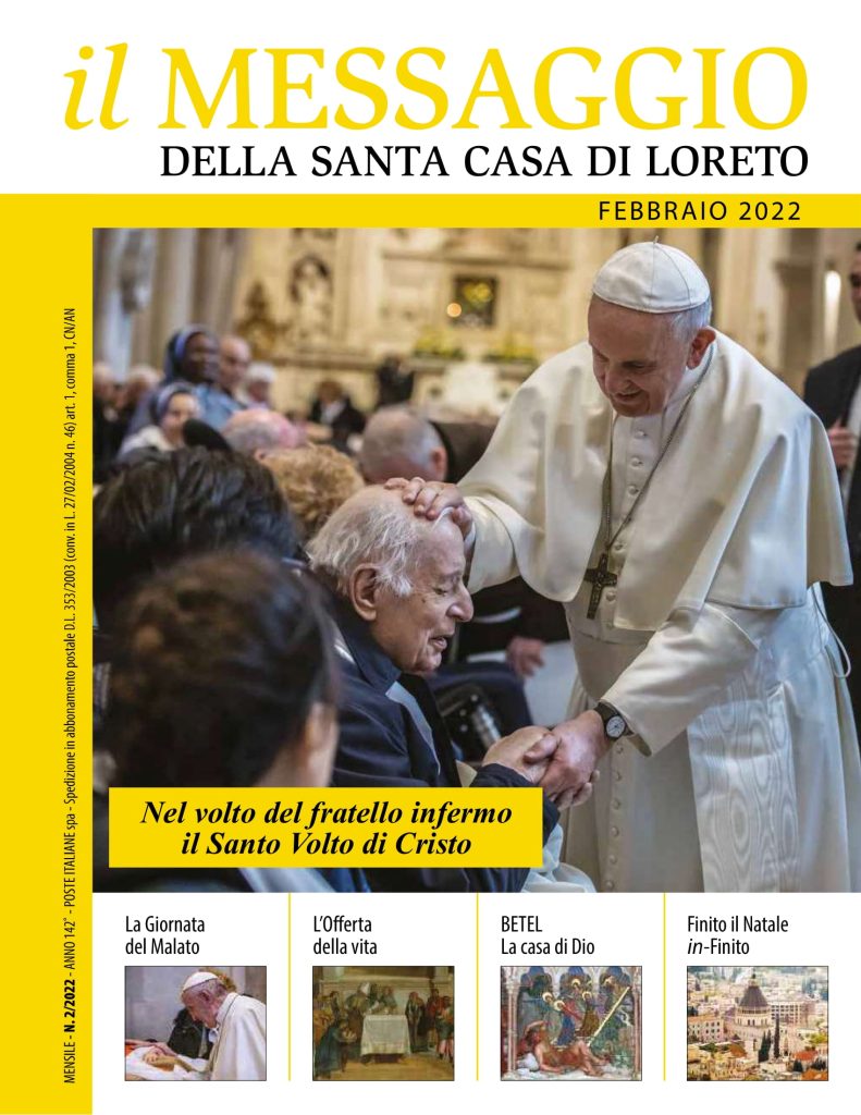 copertina Messaggio Casa Loreto feb. 2022