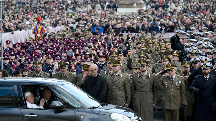 foto ultima sito voci Giubileo Forze Armate