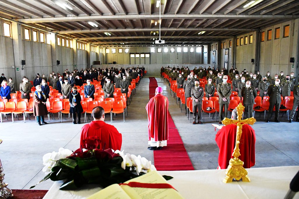 homepage Un momento della celebrazione religiosa