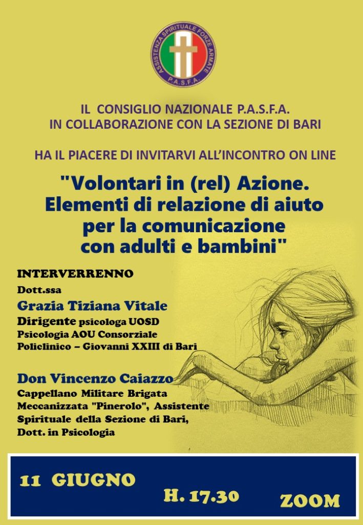PASFA – Incontro sulla relazione di aiuto per meglio comunicare