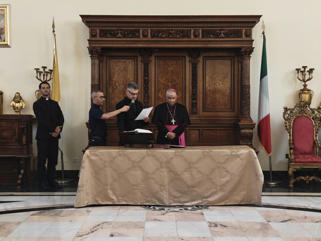 Giuramento Vicario Generale mons. Michele Magnani 1